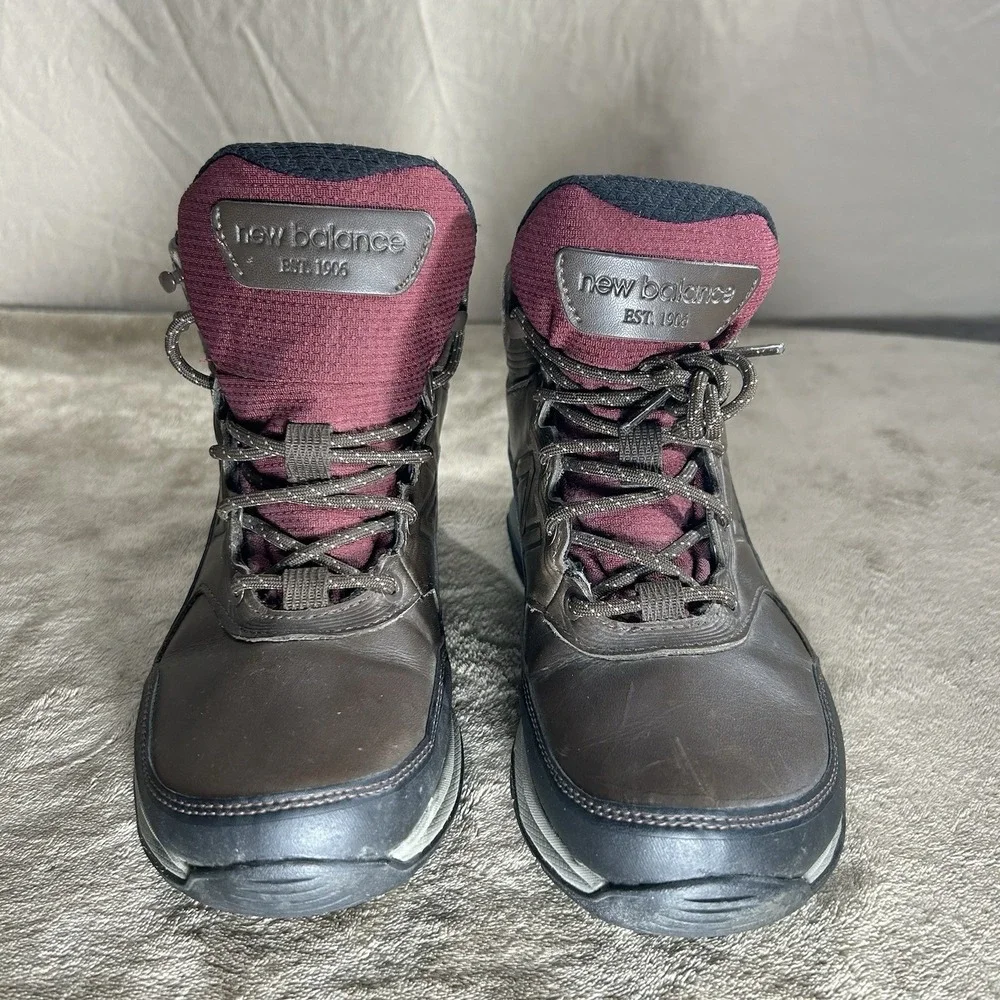 New Balance 1400 Waterproof Hiking Trail Boots Womens Size 6 B Brown WW1400DB